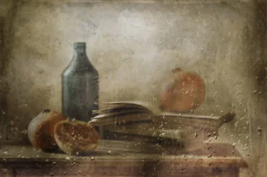 Melancholijne, deszczowe granaty
