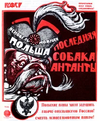 Polska - ostatni pies plakatu Ententy, 1920