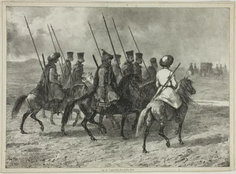 Eskorta kozacka do granicy Kubania, Taman (Rosja Środkowa), 11 października 1837