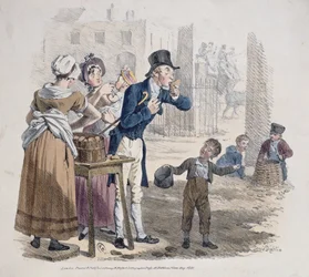 Sprzedawca pieczonych ziemniaków, 1821
