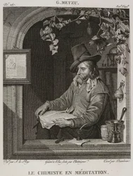 Denis-Sébastien Leroy, Chataigner i Dambrun - Chemik w medytacji, według Gabriela Metsu - 1802-1815