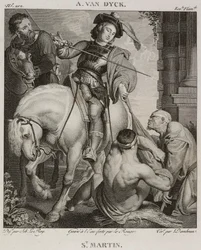 Denis-Sébastien Leroy, Le Rouge i Dambrun - Święty Marcin, według Antoine