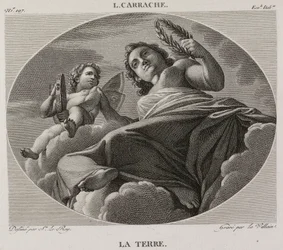 Denis-Sébastien Leroy et Le Villain - Ziemia, według Ludovica Carracciego - 1802-1815
