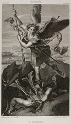 Denis-Sébastien Leroy et Pigeot - Saint Michel, według Rafaela - 1802-1815