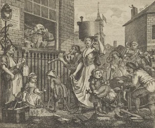 Rozwścieczony Muzyk, ca. 1800.