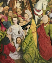Chrystus niosący krzyż











 i Veronica z Sudarium