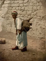 Wozidło Jerozolimy, Ziemia Święta, ok. 1890-ok. 1900 (odbitka fotochromowa)