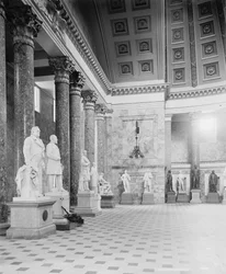 Narożnik w Statuary Hall, Kapitol w Waszyngtonie, ok. 1904 r.