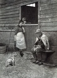 Oczekiwanie, z „Godziny wypoczynku”, 1888