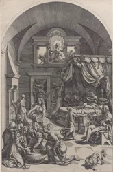 Narodziny św. Jana Chrzciciela, 1555-88.