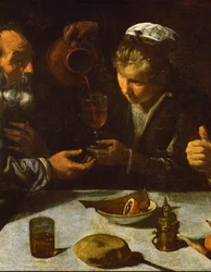 Lunch (olej na płótnie)