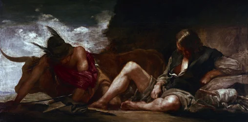 Merkury i Argo, ok. 1659 (olej na płótnie)