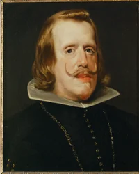 Filip IV, król Hiszpanii, syn króla Filipa III i arcyksiężnej Marii Anny, córki cesarza Ferdynanda III ...