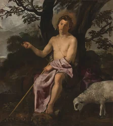 Św. Jan Chrzciciel na puszczy, ca. 1622.
