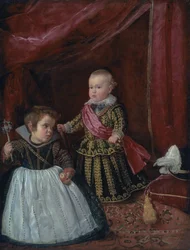 Don Baltasar Carlos z karłem