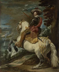 Don Gaspar de Guzmán 1587-1645, książę-książę Olivares, ca. 1635.