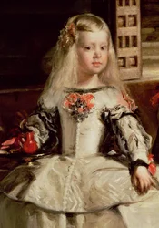 Las Meninas czyli Rodzina Filipa IV, ok. 1656 (detal)