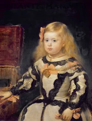 Portret infantki Marii Małgorzaty (1651-73), 1654