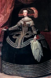 Królowa Doña Mariana Austrii, ok. 1652-1653.