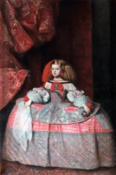 Infantka Don Margarita z Austrii, ok. 1660.