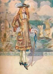 Człowiek czasów Karola II, 1907