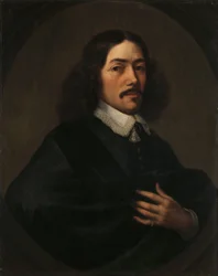 Portret mężczyzny, uważany za Bartholomeusa Vermuydena (1616/17-1650)