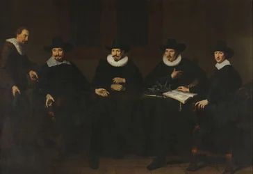 Kapitanowie Saainering w Amsterdamie, 1643