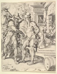 Przypowieść o dobrym Samarytaninie, 1549.