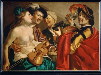 Koncert (obraz na płótnie)