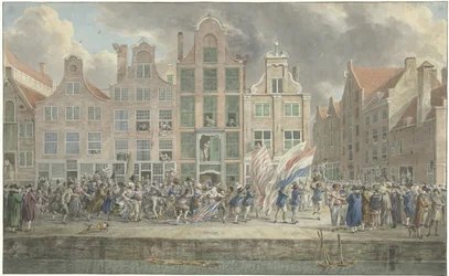 Demonstracja antyangielska w Rotterdamie, 2 marca 1781 r