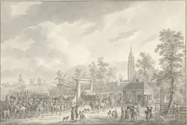 Odejście garnizonu z Amersfoort w 1790 r.