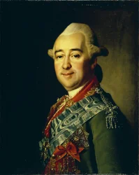 Portret generała Michaiła Krechetnikowa 1729-1793, lata 70. XVIII wieku