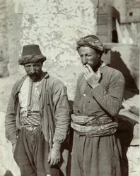 Ormianie (zdjęcie czarno-białe)