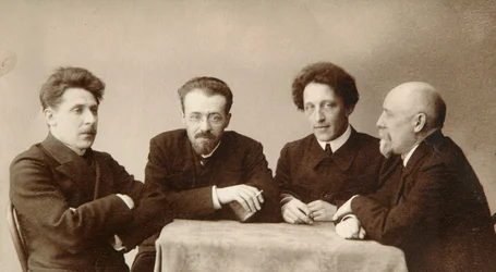 Czterech rosyjskich poetów, początek XX wieku.