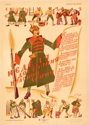 Tydzień Mienia Armii Czerwonej, 1921.