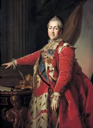 Katarzyna Wielka, cesarzowa Rosji, 1782.