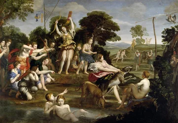 Polowanie na Dianę, 1616-17