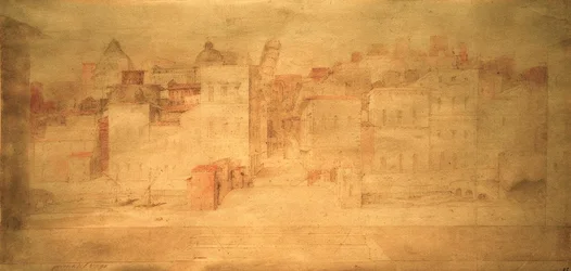 D.Beccafumi, perspektywa teatralna z Pisa