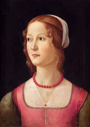 Portret młodej kobiety