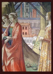 Jana Chrzciciela, 1490, fresk, detal 60461