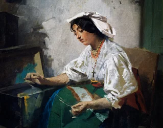 Dziewczyna do szycia