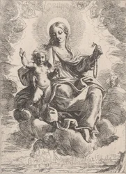 Dziewica Różańcowa, 1645-84.