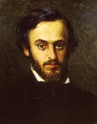 Portret Emilio Villari 1836-1904, 1855-1858.