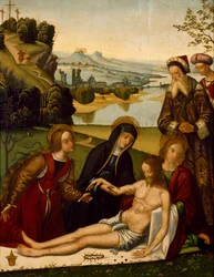 Lamentacja nad Martwym Chrystusem, Domenico Panetti (ok. 1460-pre-1513)