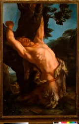 Skórka Marsa, I połowa XVIII w. (olej na płótnie)