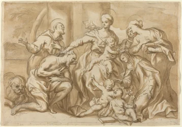 Madonna w otoczeniu świętych
