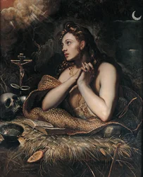 Pokutująca Magdalena, około 1600