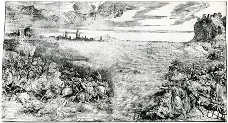 „Zniszczenie wojsk faraona w Morzu Czerwonym”, 1549, 1937