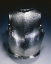 Gotycki napierśnik z uchwytem na włócznię, ok.1490-1500