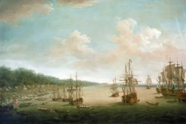 Wojna siedmioletnia (1756-1763): zdobycie Hawany (Kuba)
